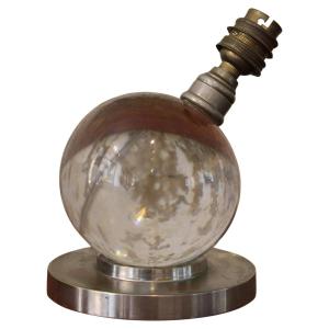 Lampe de bureau, Jacques Adnet pour Baccarat