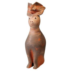 Animals Ceramic Sculpture By Jules Agard, France, 20th Century