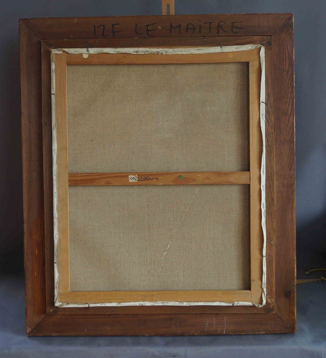 Ecole Française et Postimpressionniste du XXème « Le Pont » Par Maurice LEMAITRE.-photo-6
