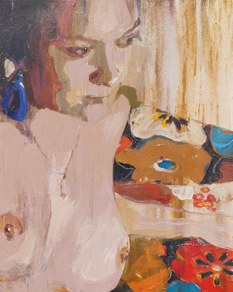 Ecole Française et Contemporaine du XXème « L’attente » Par Nadjela MOULY-photo-4
