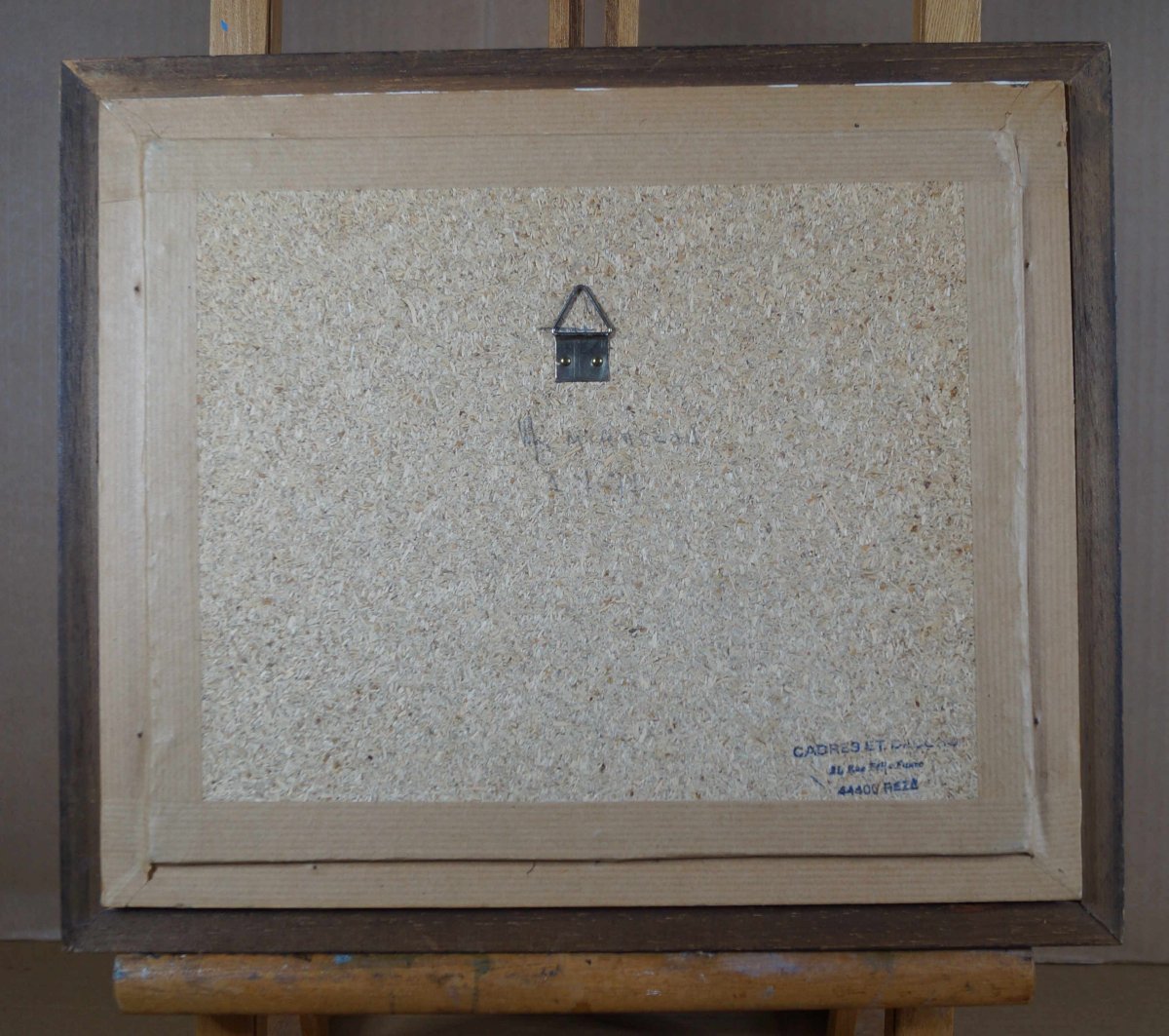 Ecole Française du XXème « Retour de pêche » par Juliette PRIN.-photo-6