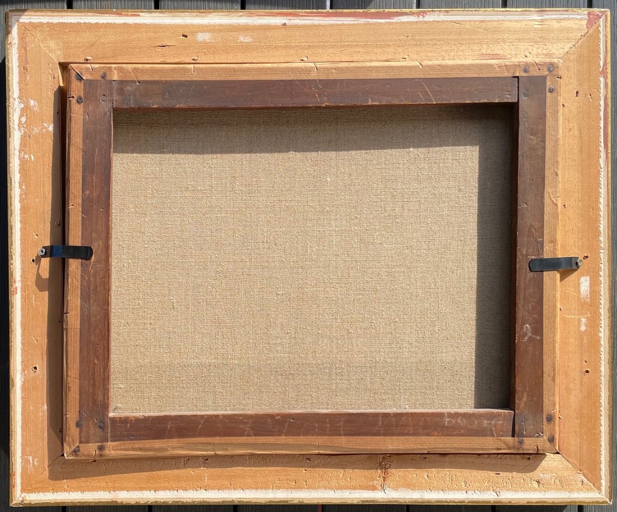 Ecole Française du XIXème « Scène Paysanne » Anonyme-photo-5