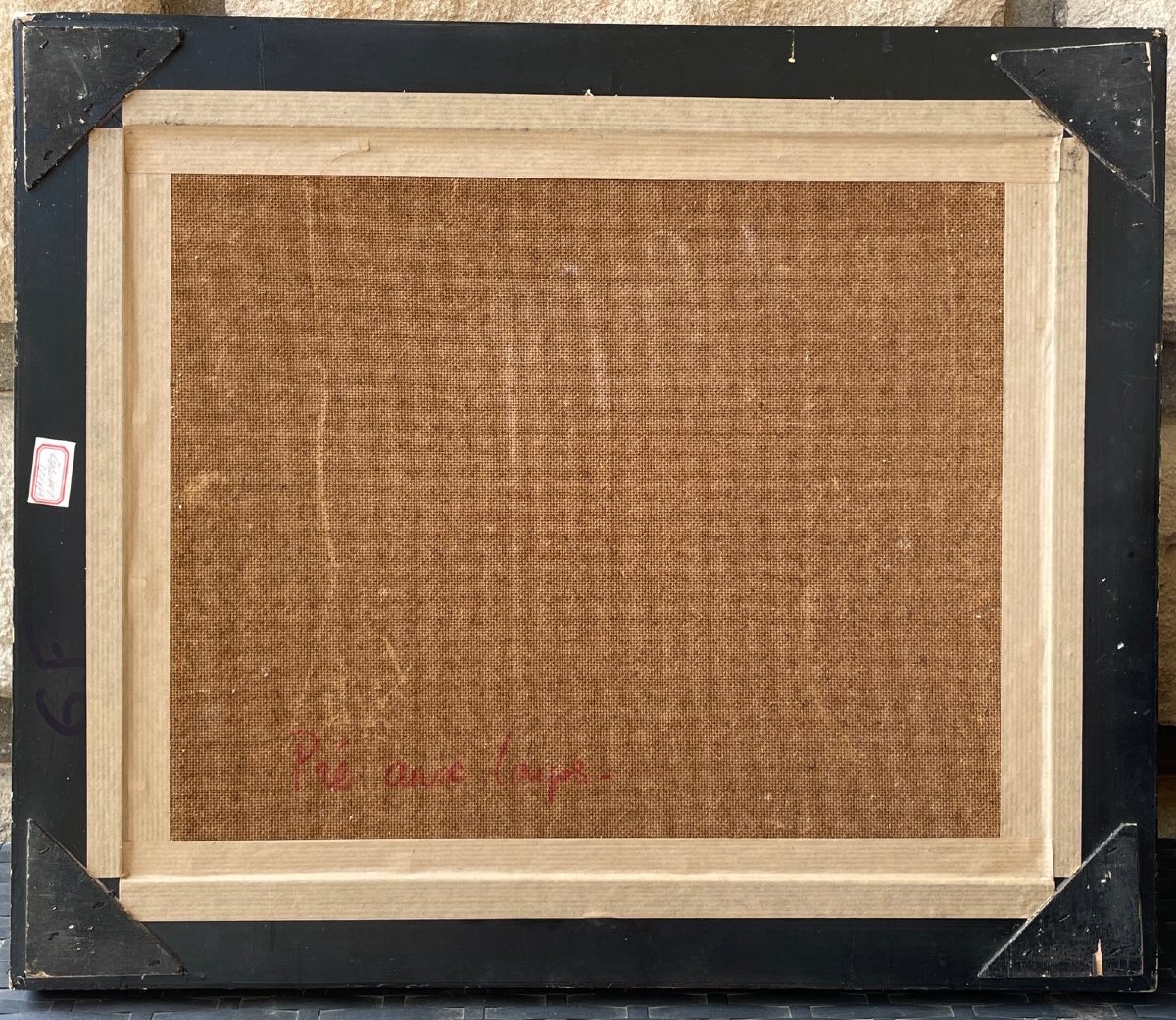 Ecole Française et Postimpressionniste Rouennaise « Pré aux loups à Rouen » par Anonyme. -photo-4