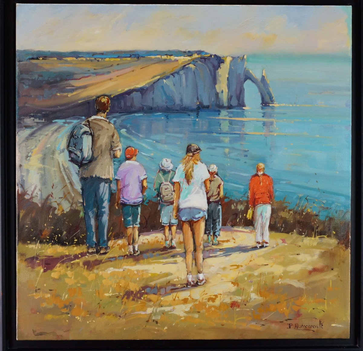 Jean-Pierre Dassonneville  « Etretat»