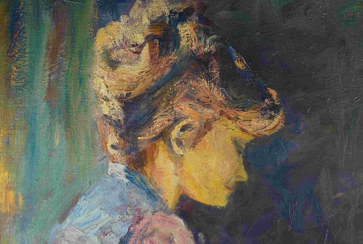 French School And Post-impressionist Of The School Of Rouen -photo-4