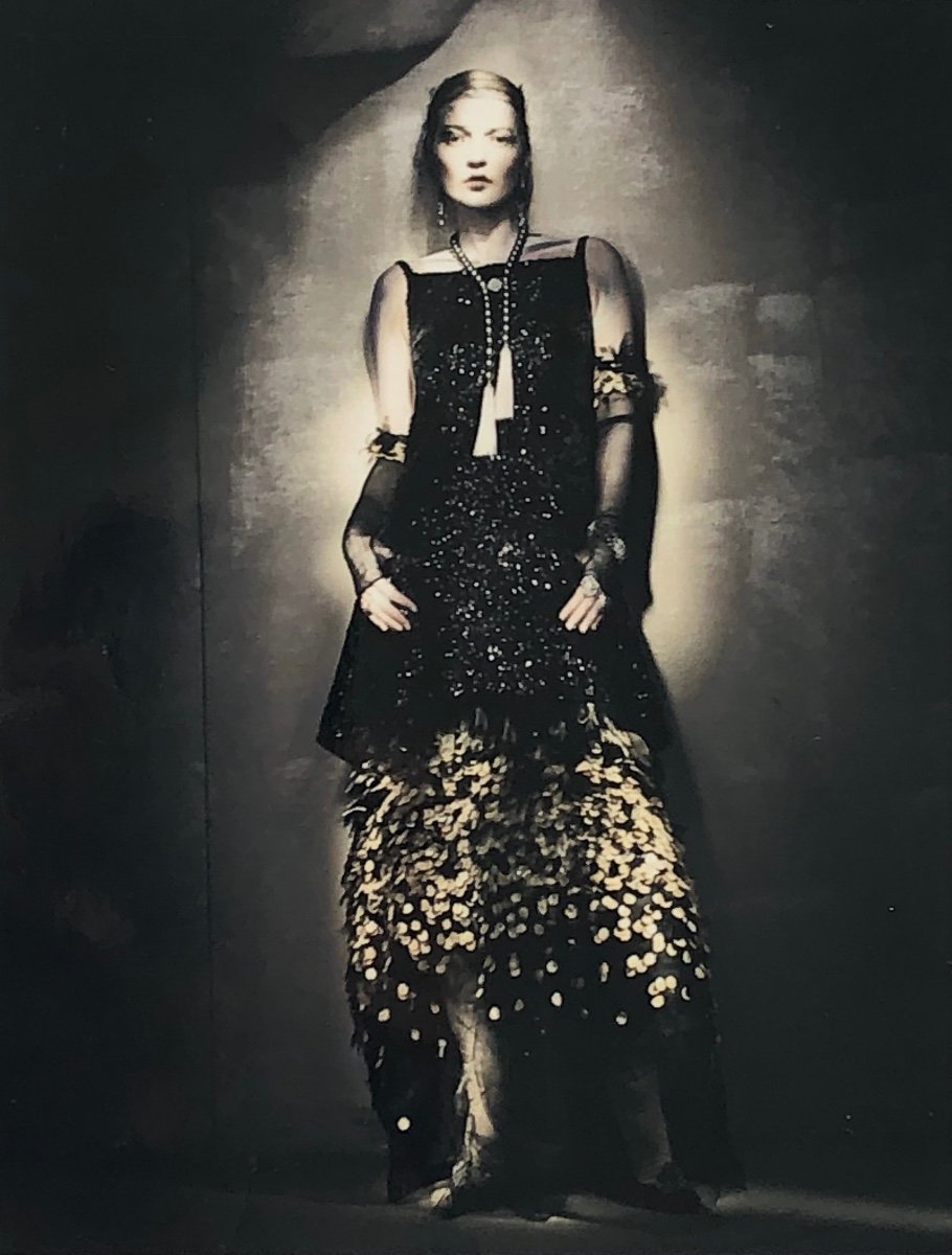 Proantic 11 Photos Of Paolo Roversi With Kate Moss, “painted