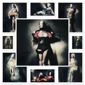 11 Photos De Paolo Roversi Avec Kate Moss, Série « painted Lady » Pour W Magazine En 2015