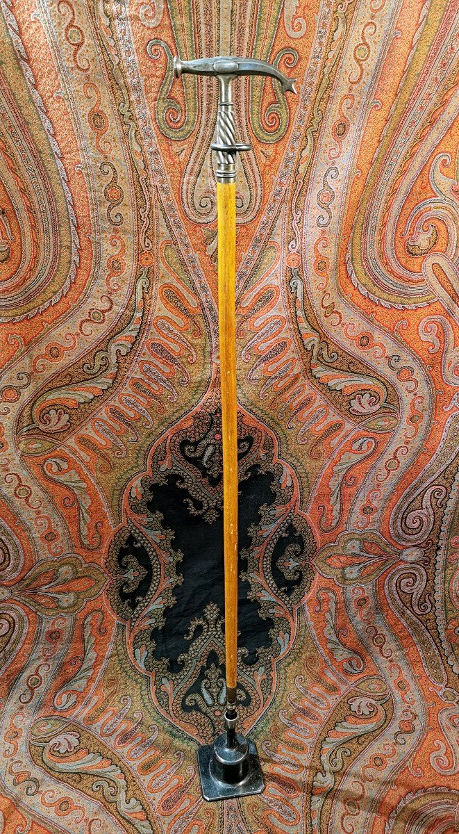 Collectible Cane - Defense Or Professional - Hammer By: Porion, Geologist, Mineralogist - 19th-photo-4