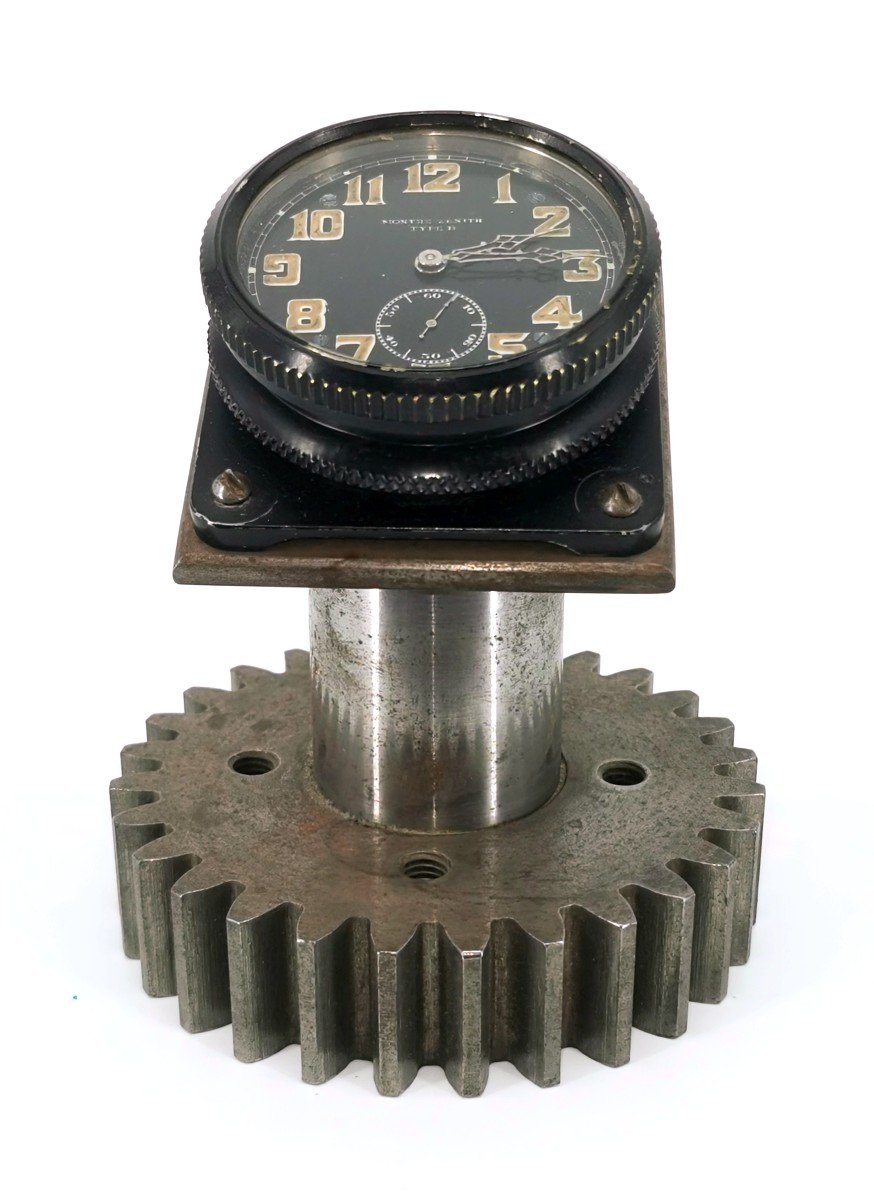 Montre - Avion/Aéronef - Horloger Zenith type B - Avril 1935 - Horlogerie XX ème-photo-4