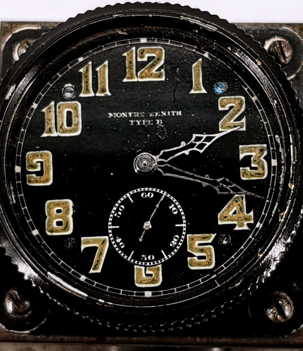 Montre - Avion/Aéronef - Horloger Zenith type B - Avril 1935 - Horlogerie XX ème-photo-1