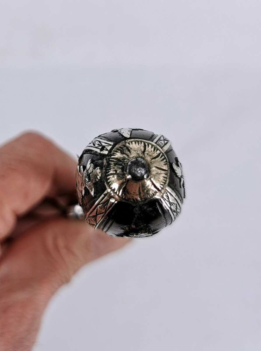 Hunting Dagger - Leather Sheath Dagger - 17th/18th Century Knife-photo-7