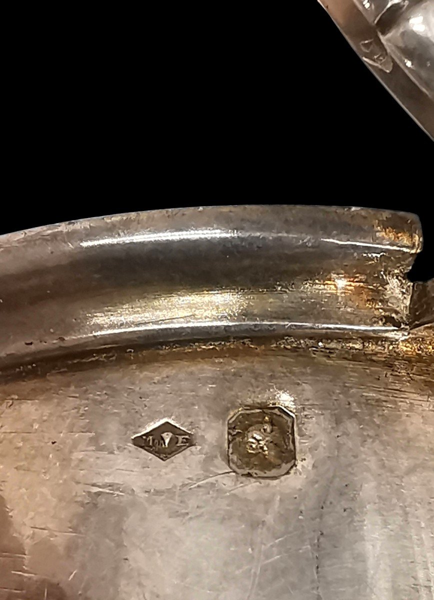 Cafetières Argent Massif - Petite égoïste - Argenterie XIX ème -photo-3