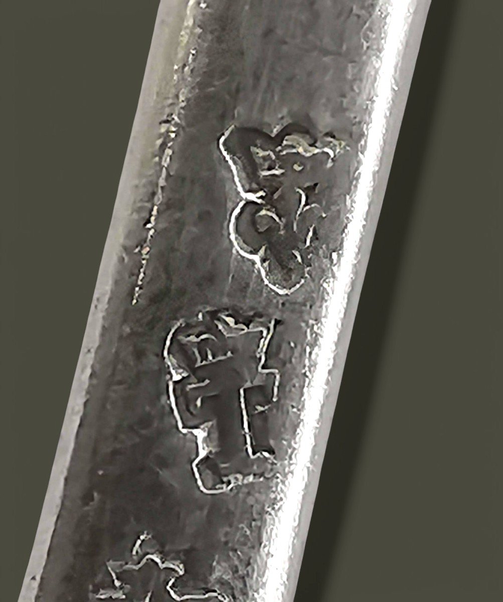 18th Century Silverware - Silver Spoon, Uniplat Model – Angers, 1742-1744-photo-2
