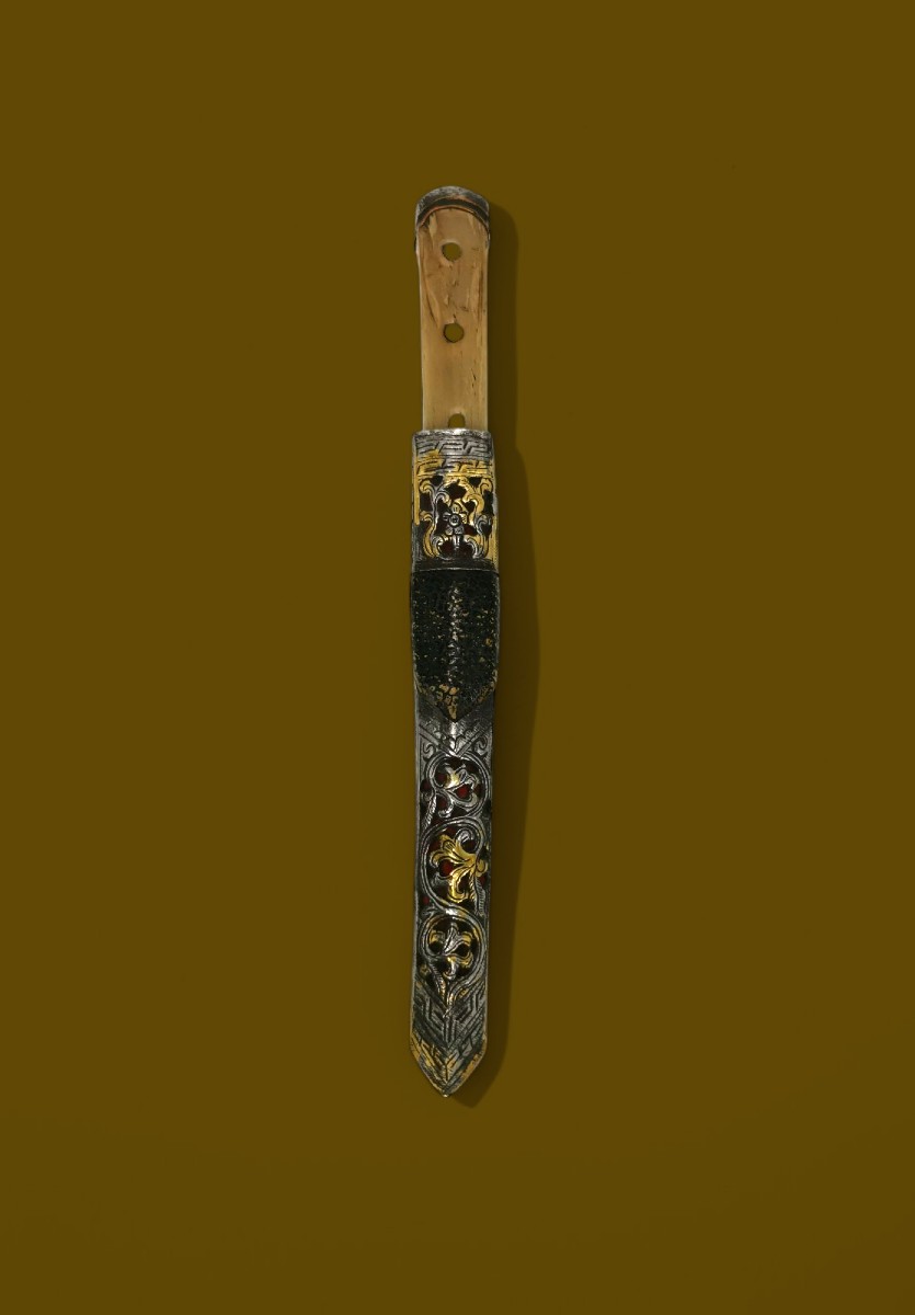 Petit Poignard Asie - Couteau Tibétain - époque XIX / XX ème 