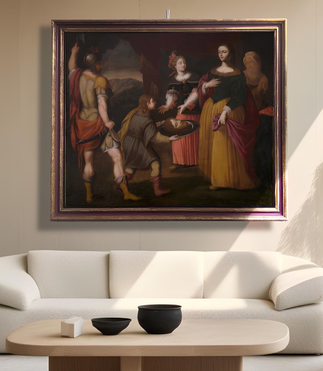 Salome And The Beheading Of John The Baptist, Florentine School From The Beginning Of The 17th Century.
