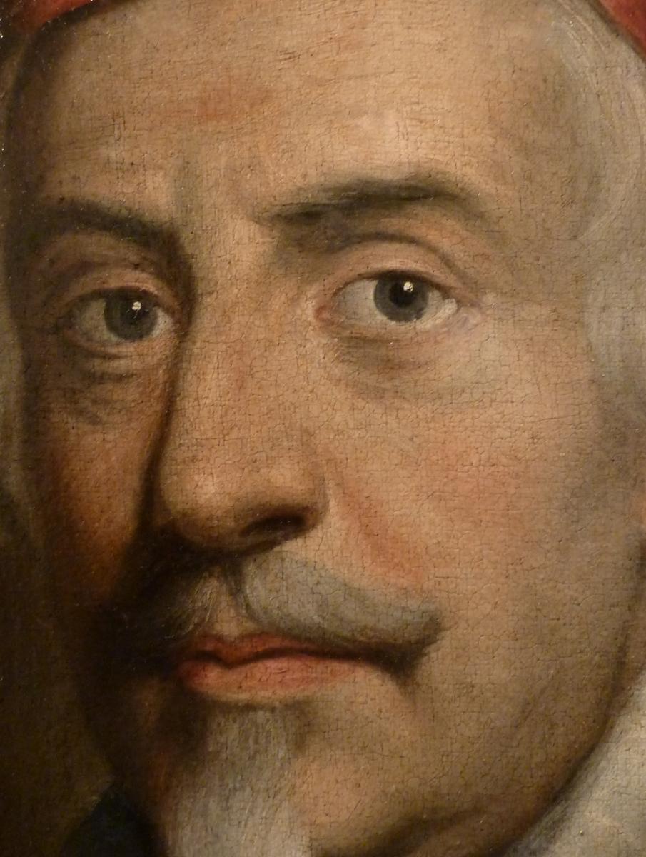 Portrait Présumé du Cardinal Giulio Rospigliosi, école de Carlo Maratta Vers 1660-photo-2