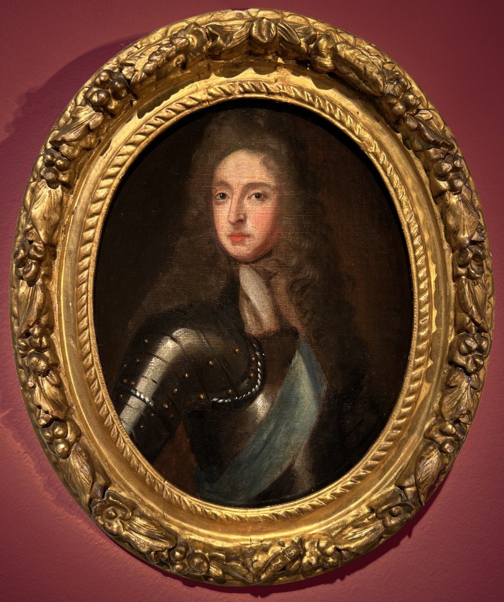 Portrait Of Louis IV Henri De Bourdon-condé And Marie-anne De Bourbon-conti. (late 17th Century)-photo-2