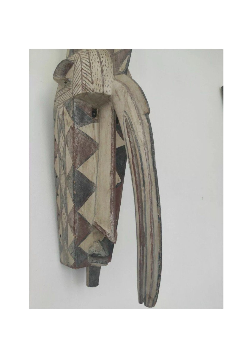 Masque Afrique En Bois Bobo-photo-2