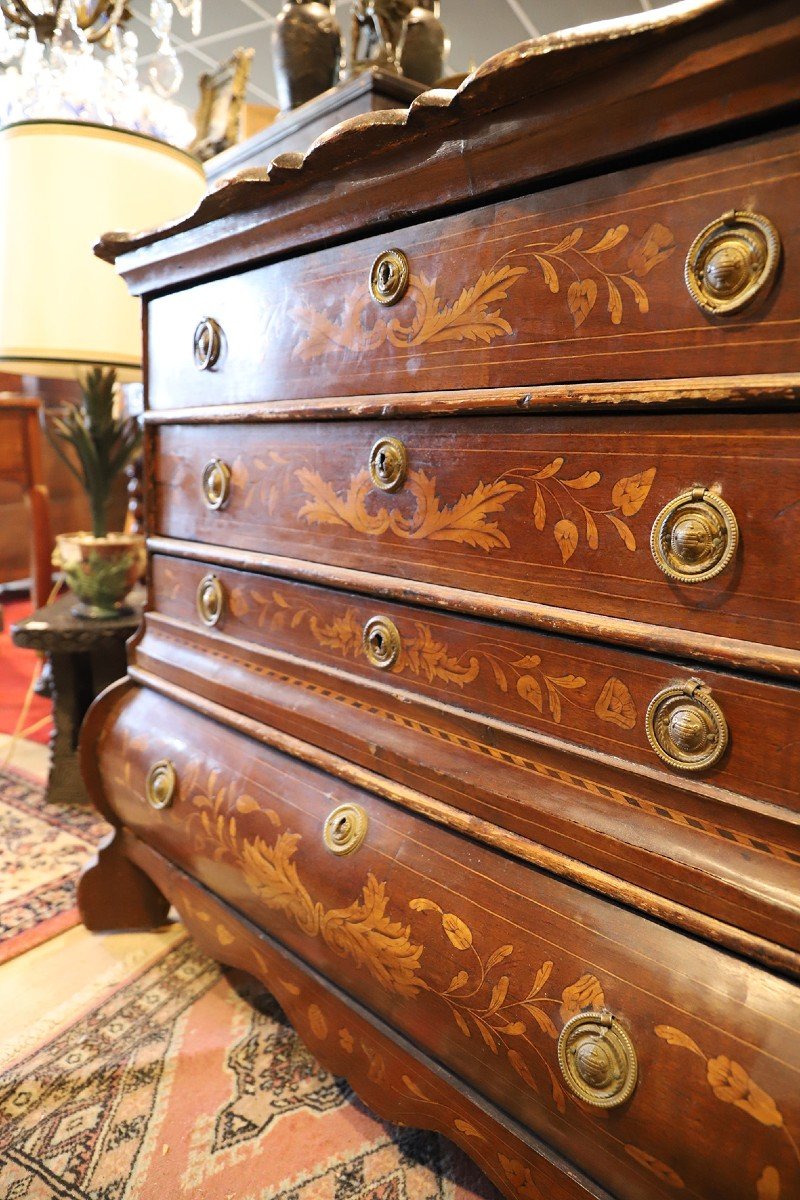 19th Century Dutch Chest Of Drawers-photo-5