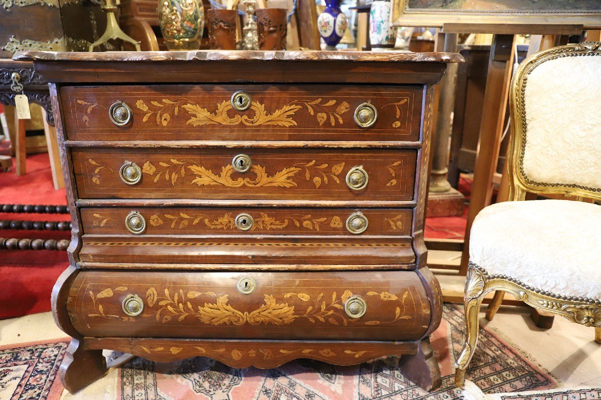 19th Century Dutch Chest Of Drawers