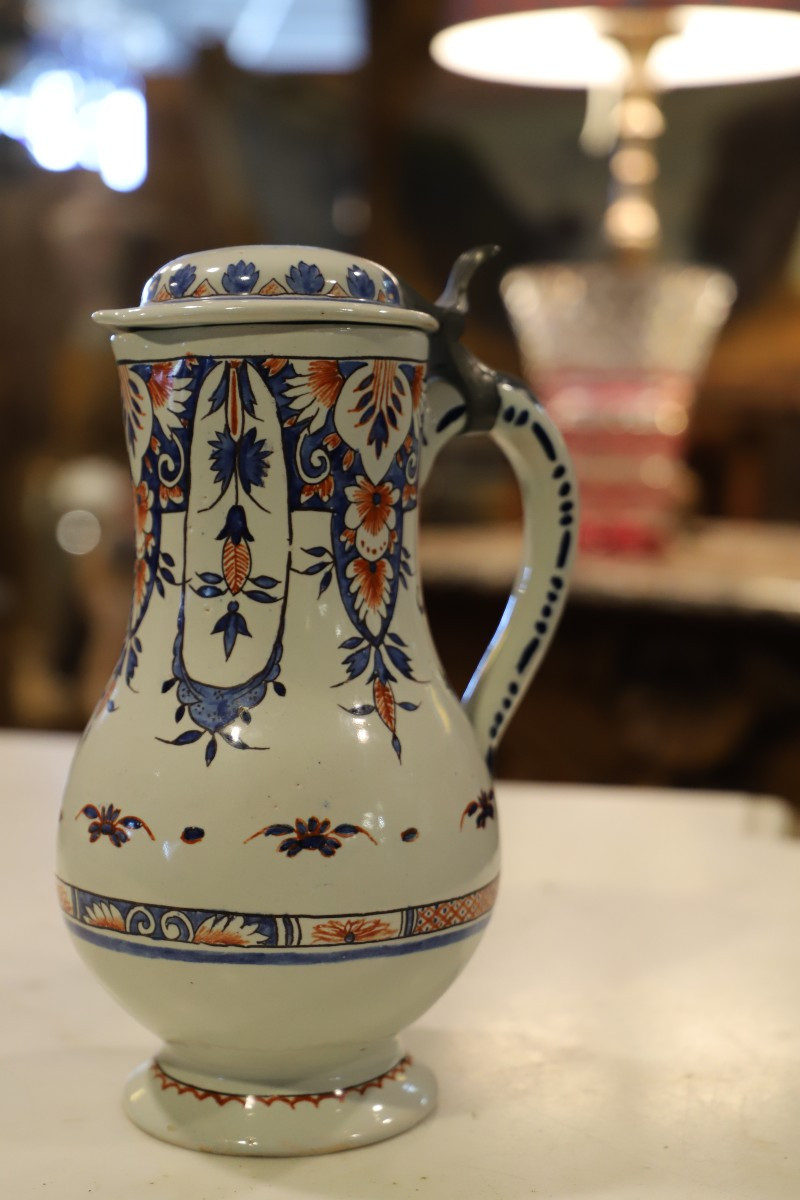 18th Century Earthenware Pitcher