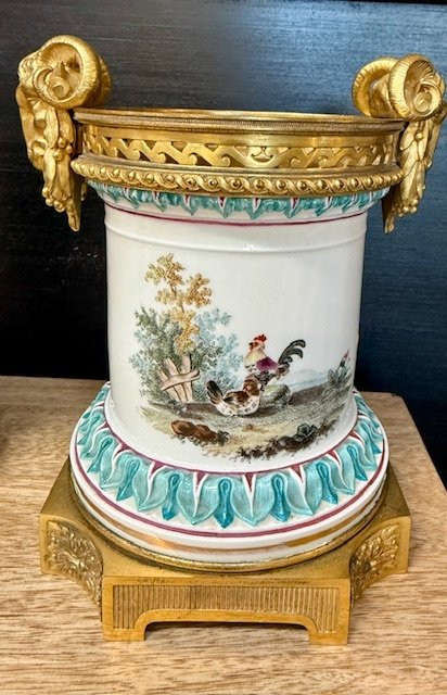 PAIRE DE CACHE-POTS PO POTS CYLINDRIQUES MAISON BOIN TABURET-photo-4