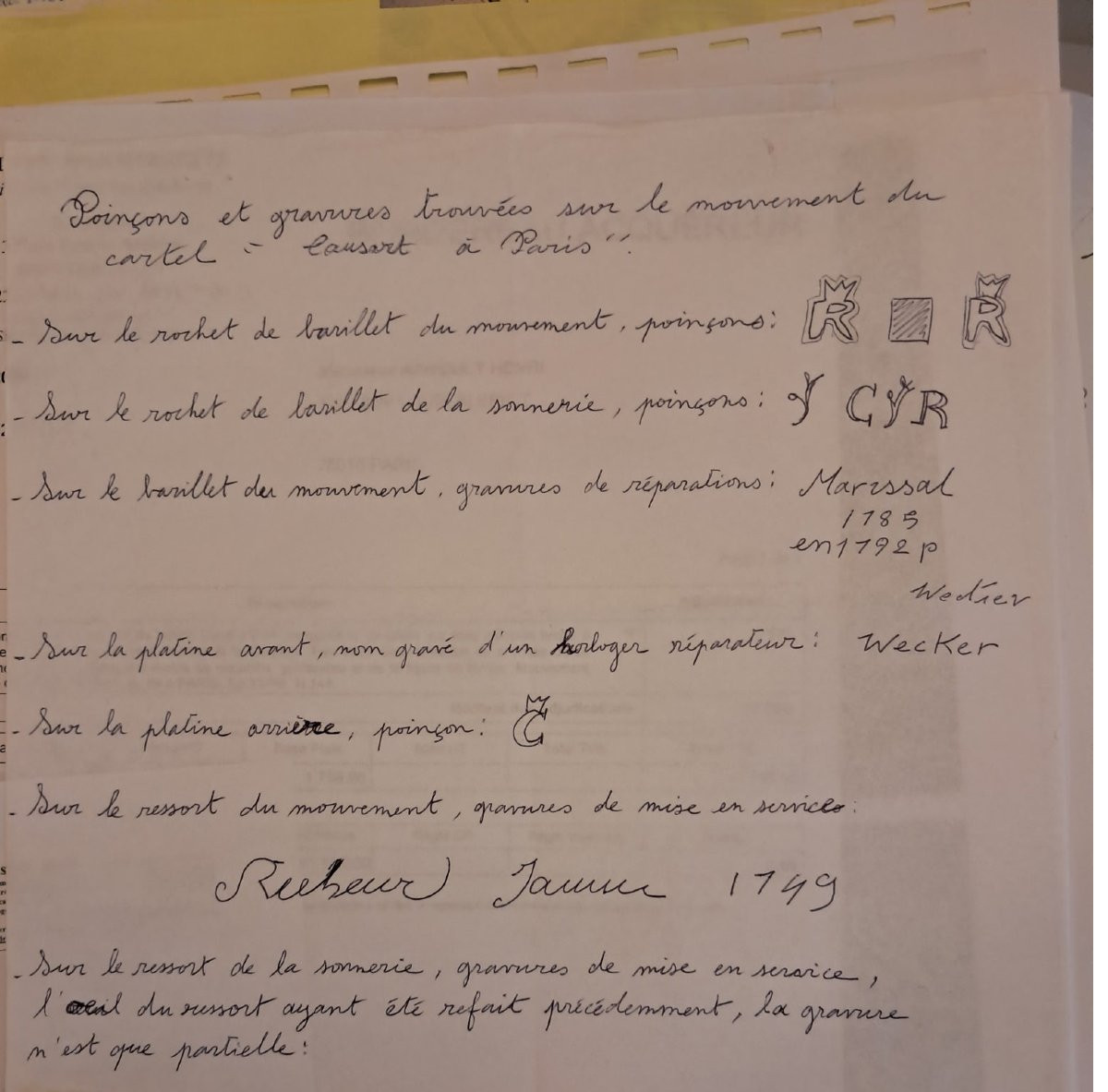 IMPORTANT CARTEL D APPLIQUE ET SON CUL DE LAMPE EPOQUE LOUIS XV-photo-2