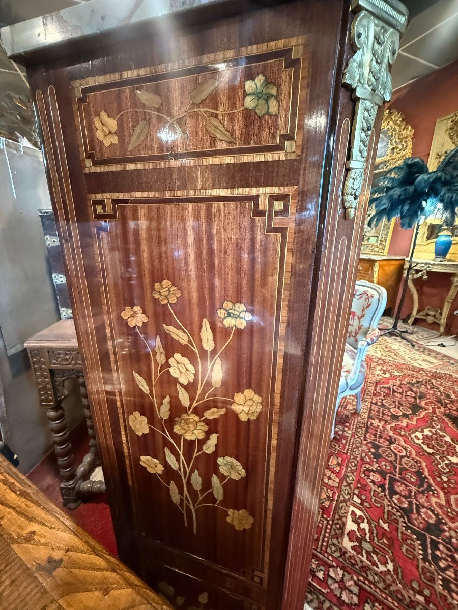 SECRETAIRE A ABATTANT ESTAMPILLE F BIRKLE-photo-2