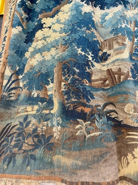 TAPISSERIE AUBUSSON XVIII EME-photo-4