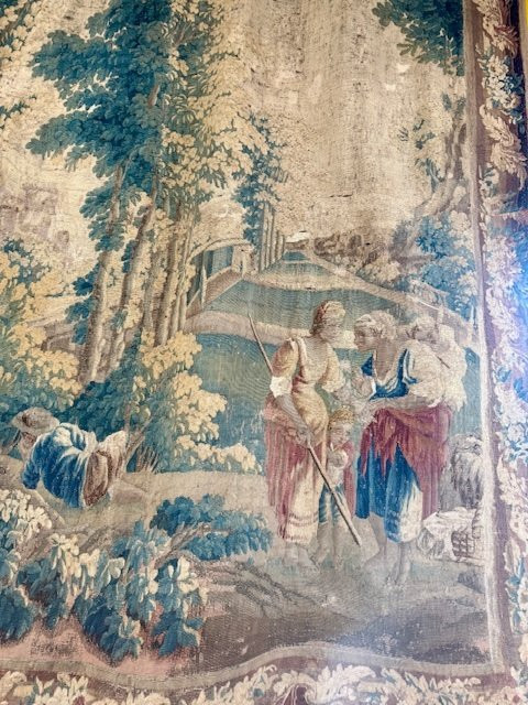 TAPISSERIE AUBUSSON XVIII EME-photo-2