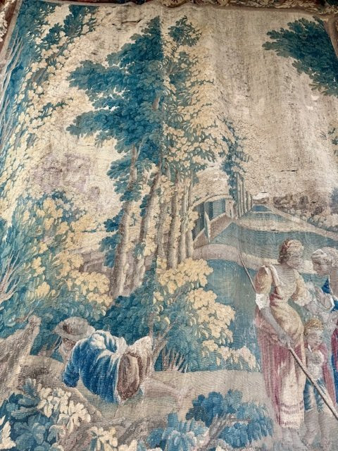 TAPISSERIE AUBUSSON XVIII EME-photo-3