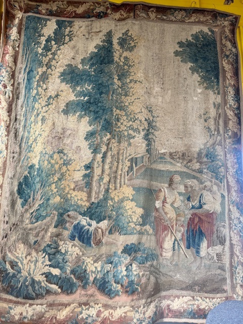 TAPISSERIE AUBUSSON XVIII EME