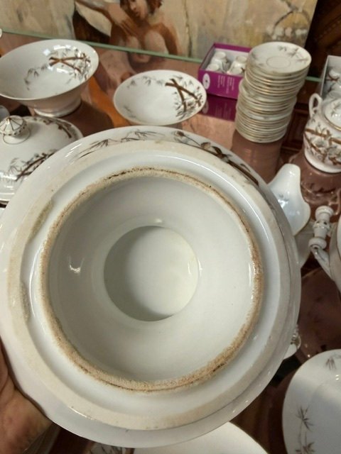 Important service de table japonisant en porcelaine – 141 pièces – France, fin XIXe siècle-photo-5