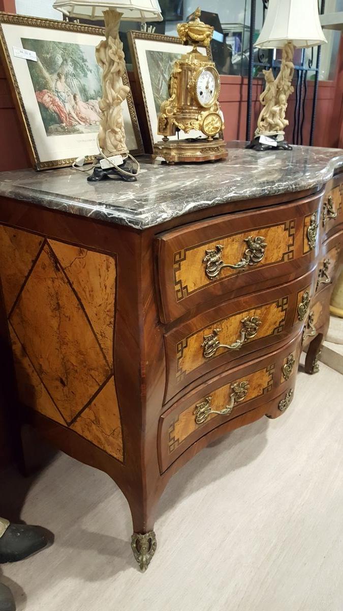 Louis XV Commode XVIII Eme-photo-3