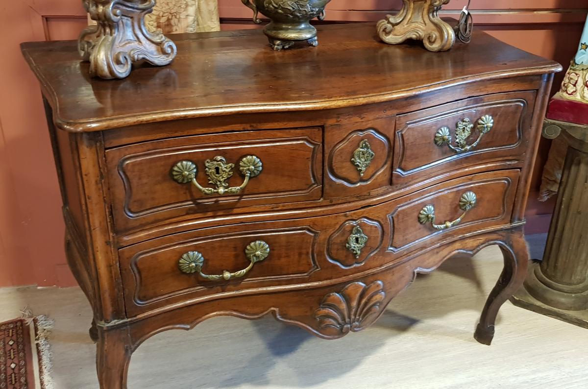 Walnut Chest Of Drawers