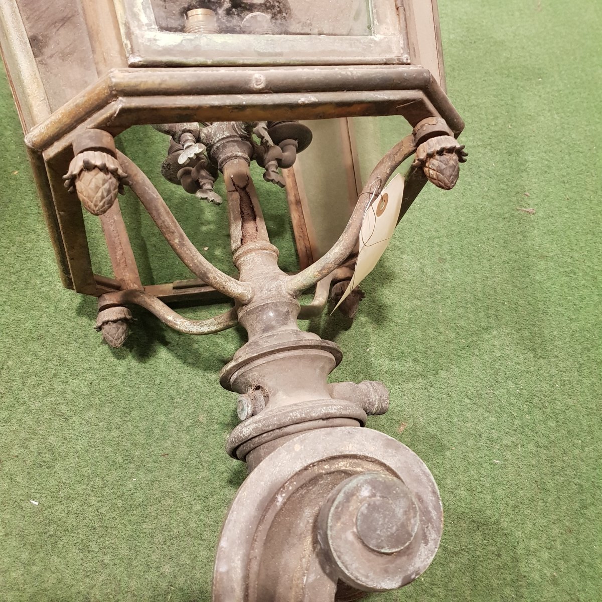 Lanterne En Bronze XIX-photo-2