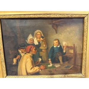 A. G. Descamps – Les Joueurs de cartes 