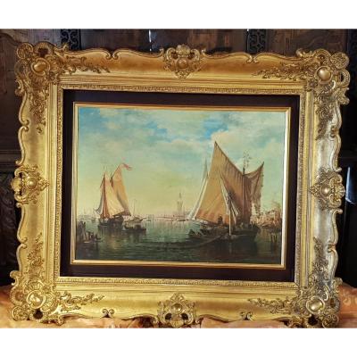 Oil On Canvas Venice