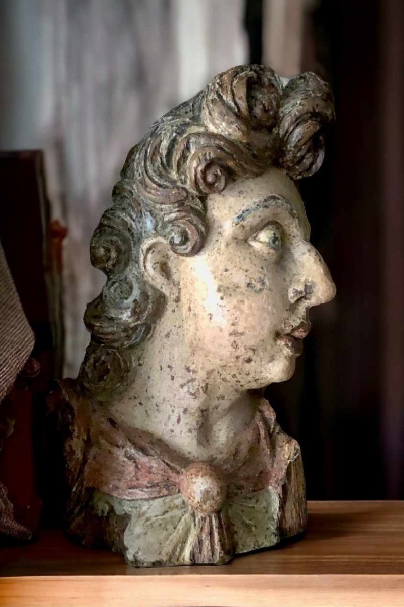 Superb And Rare Small Bust Of An Angel - Italy - Circa 1600