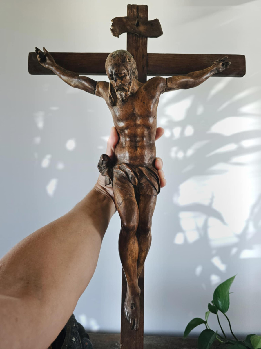 Crucifix - French School - 18th Century