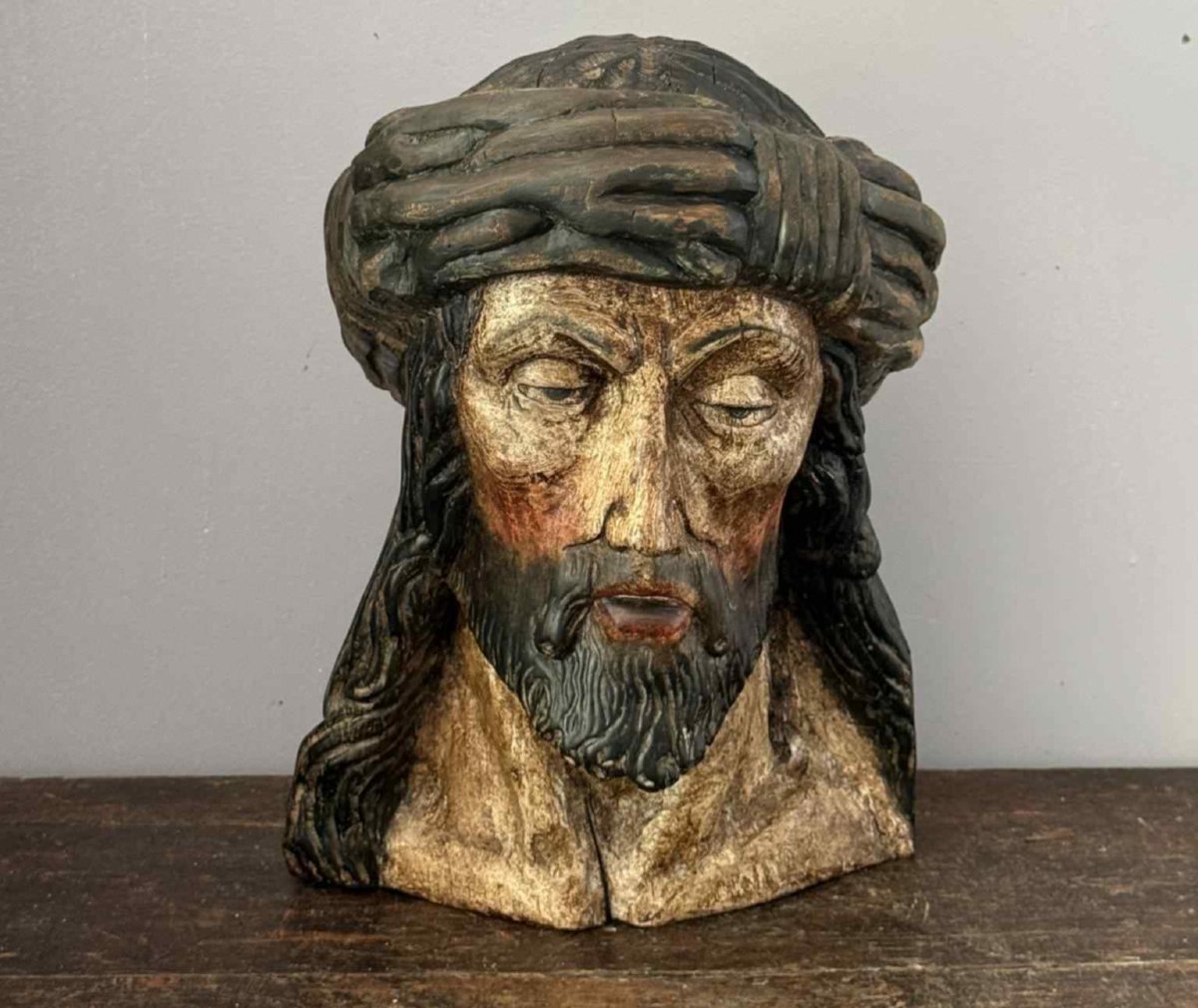 Bust Of Christ - Italy - 17th Century -photo-3