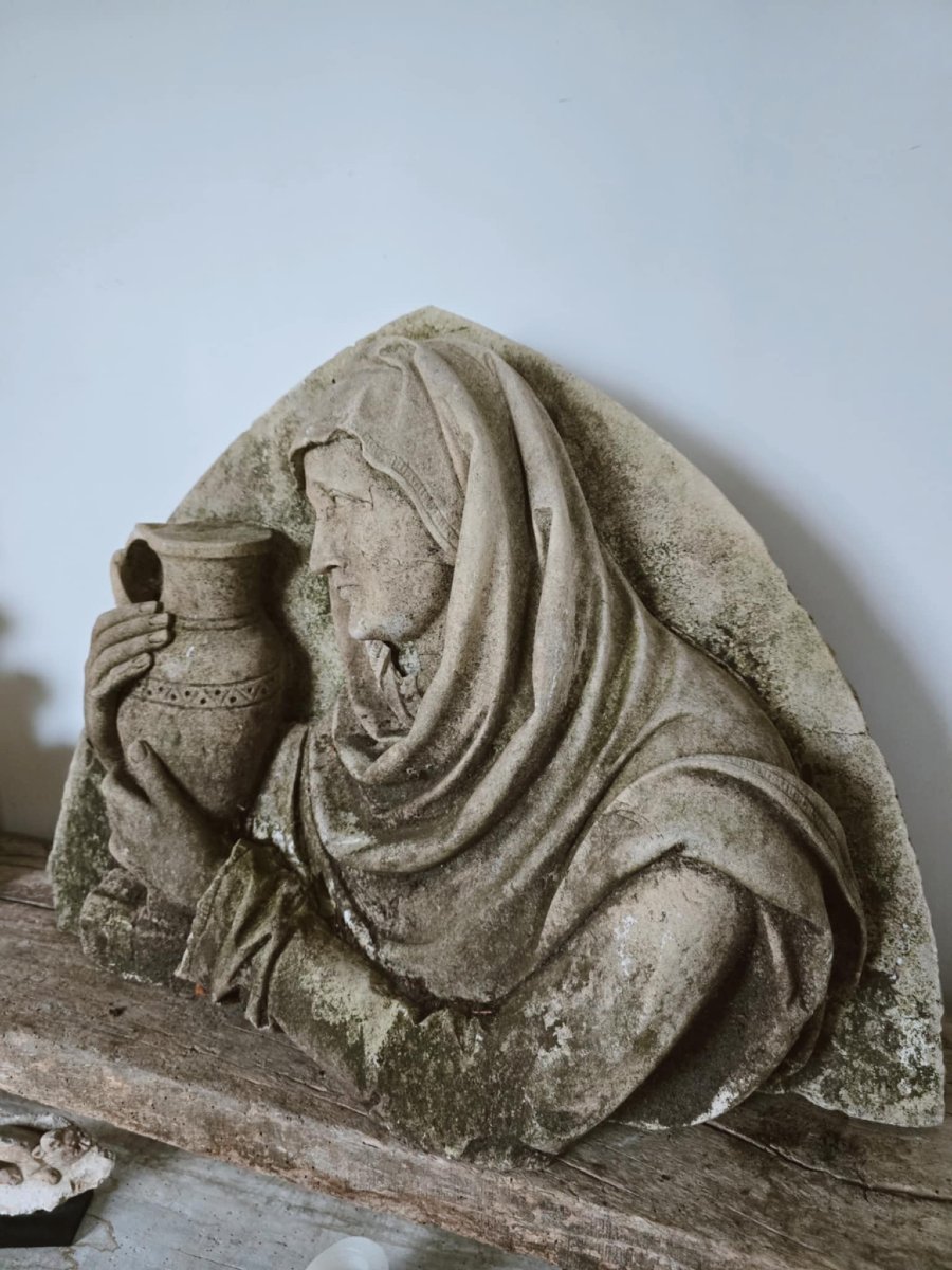 Calvary Elements In Sculpted Stone - Neo-gothic -photo-4