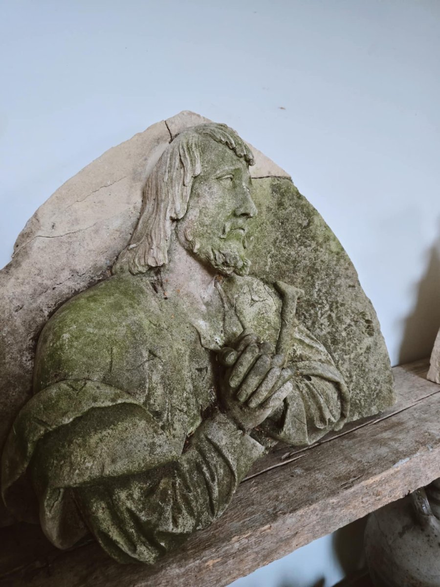 Calvary Elements In Sculpted Stone - Neo-gothic -photo-5