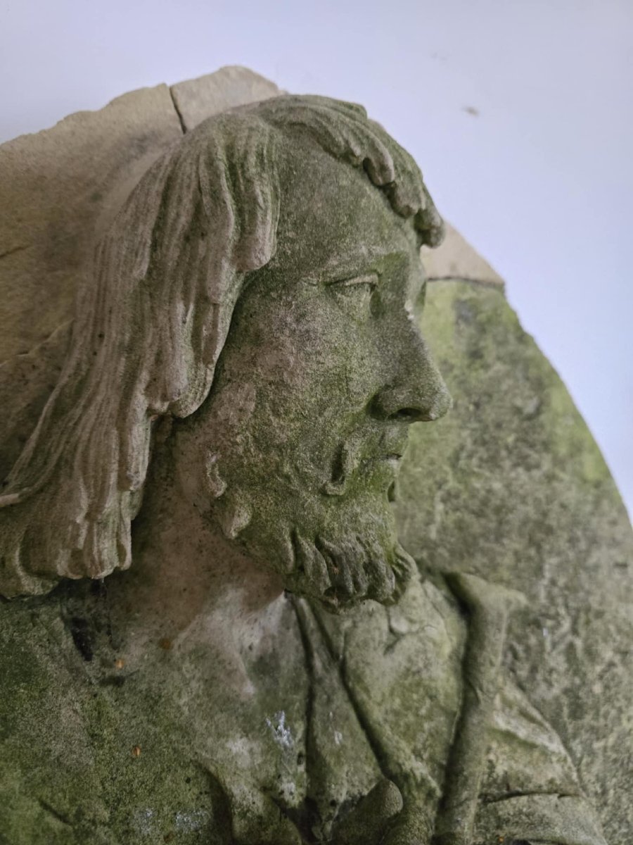 Calvary Elements In Sculpted Stone - Neo-gothic -photo-6