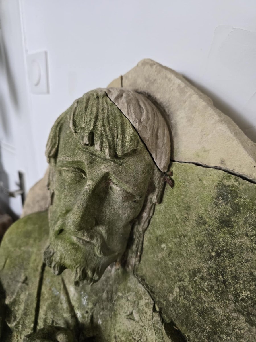 Calvary Elements In Sculpted Stone - Neo-gothic -photo-7