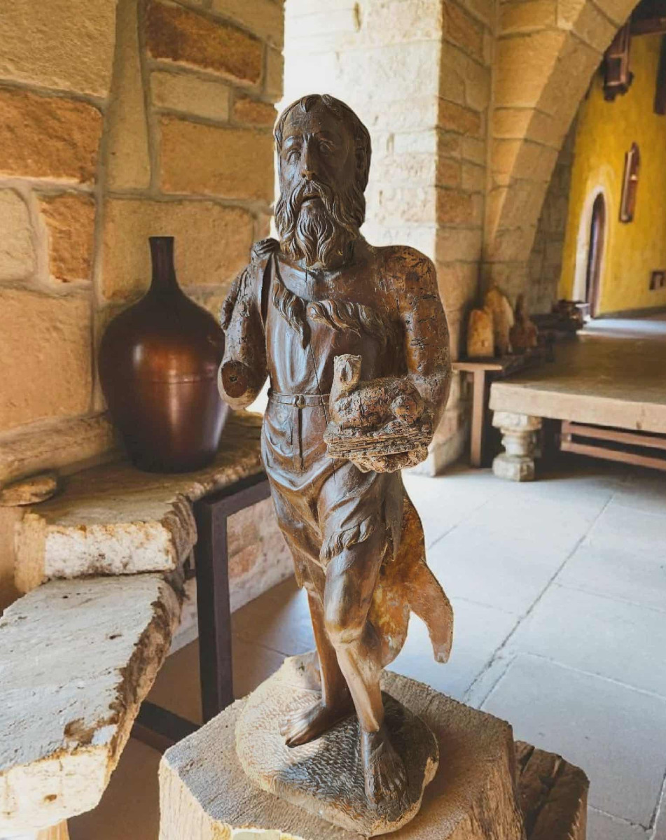 Saint Jean Baptiste - Bois sculpté - XVIIème siècle 