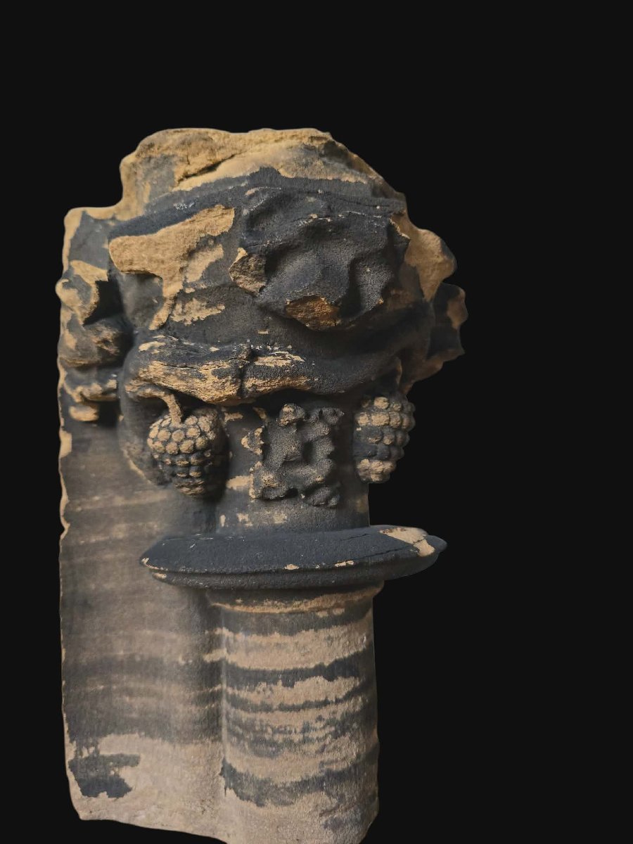 Chapiteau Gothique - Alsace - 14ème siècle -photo-3