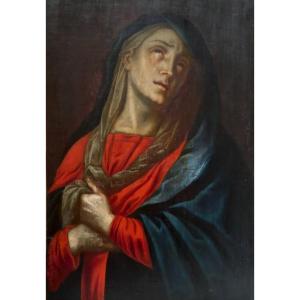 Mater Dolorosa - Oil On Canvas - Italian School, 18th Century 