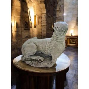 Large Stone Dog - France - 15th/16th Century