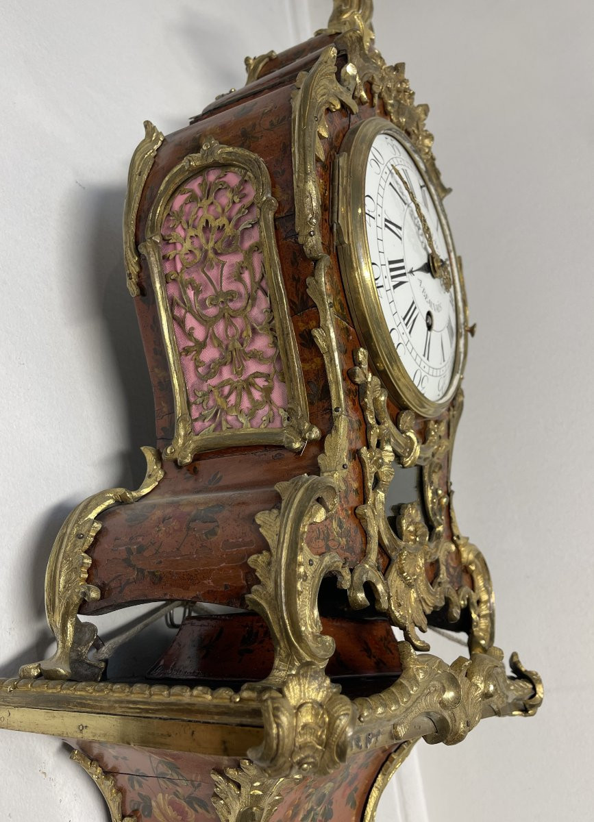Louis XV Alcove Cartel In Martin Varnish - Feulliet In Beauvais - Jollain Cabinetmaker-photo-4